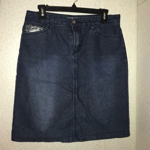 Denim Skirt